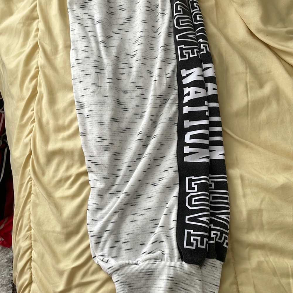 White jogger Pajamas